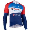 Maillot vélo 2021 Team TotalEnergies Manches Longues N001